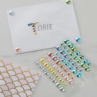 12 Packs: 72 ct. (864 total) Iridescent Pastel Rhinestone Stickers by Recollections™