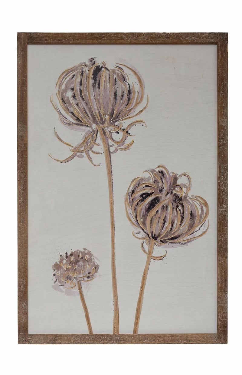 Hello Honey® Engraved Wood Wall Décor with Flower Set