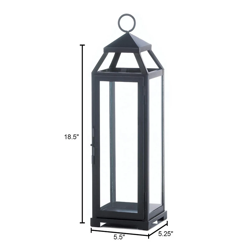 18.5'' Lean & Sleek Candle Lantern