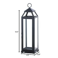 18.5'' Lean & Sleek Candle Lantern
