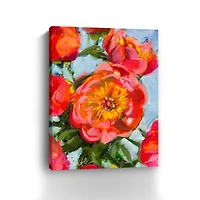 Rose Mix Canvas Giclee
