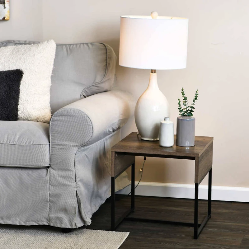 Household Essentials 18" Wrap End Table