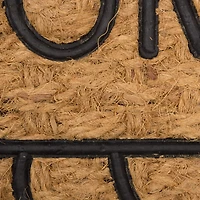 DII® Tuffridge Light Swirls Welcome Coir & Rubber Doormat