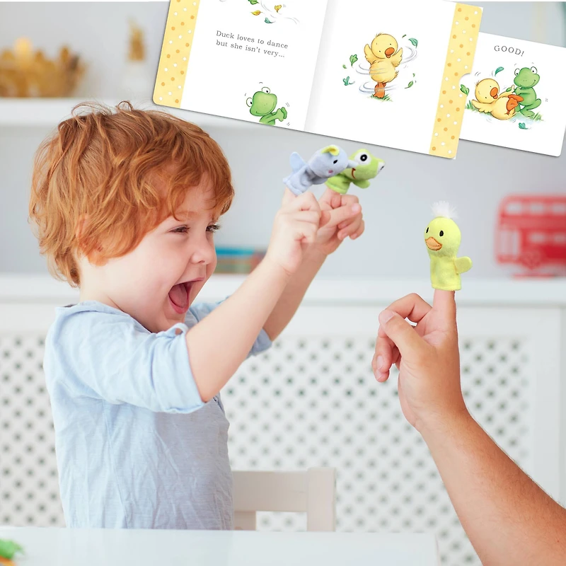 SpiceBox First Library Precious Pals Board Books Set