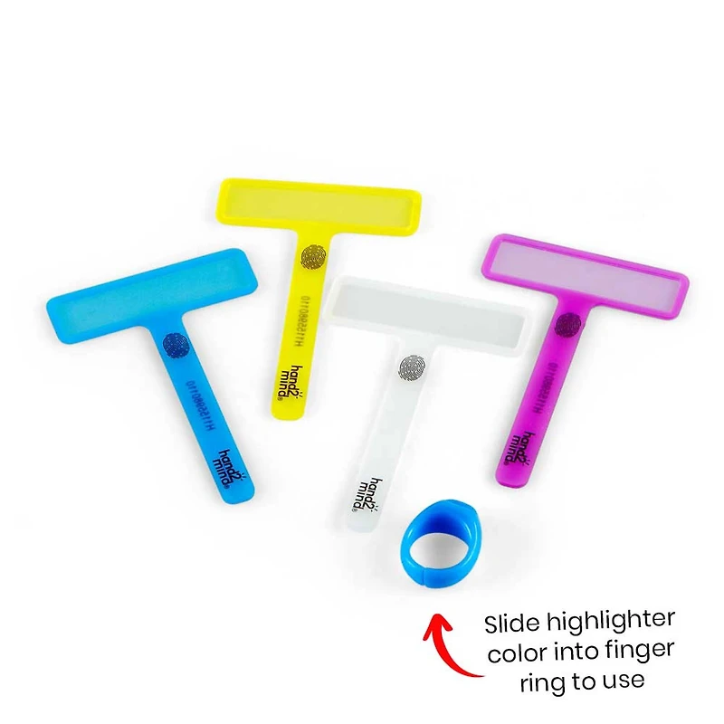 hand2mind® FingerFocus™ Highlight Small Group, 6ct.