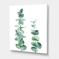 Designart - Silver Blue Eucalyptus Branch