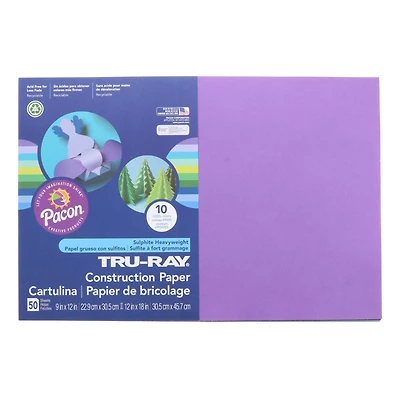 Pacon® Tru-Ray Cool Colors Construction Paper, 12" x 18"