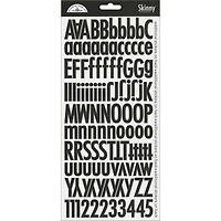 Doodlebug Design Inc.™ Skinny Cardstock Alpha Stickers