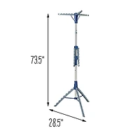 Honey Can Do 2-Tier Collapsible Tripod Clothes Drying Rack