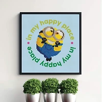 Camelot® Dots Happy Minion Diamond Painting Kit