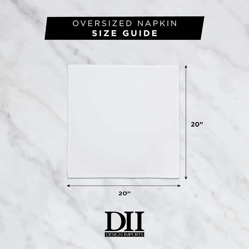 DII® Green Apple & White Check Cloth Dinner Napkins, 6ct.