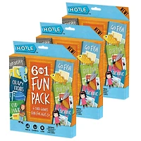 Hoyle™ 6 in 1 Fun Pack Classic Children's Games, 3ct.