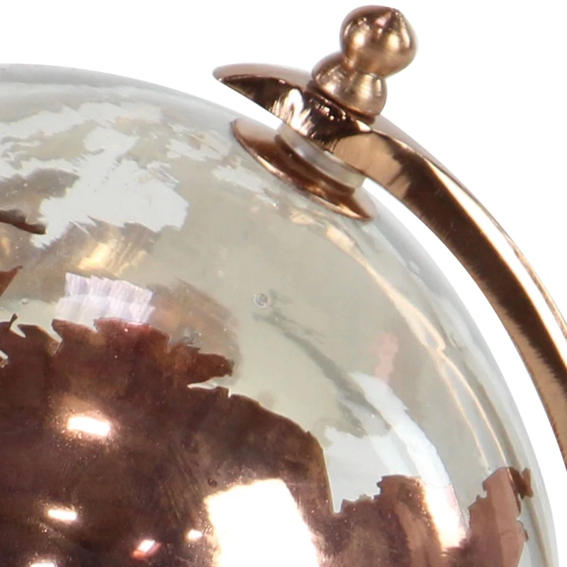 13" Copper Glass Traditional Globe