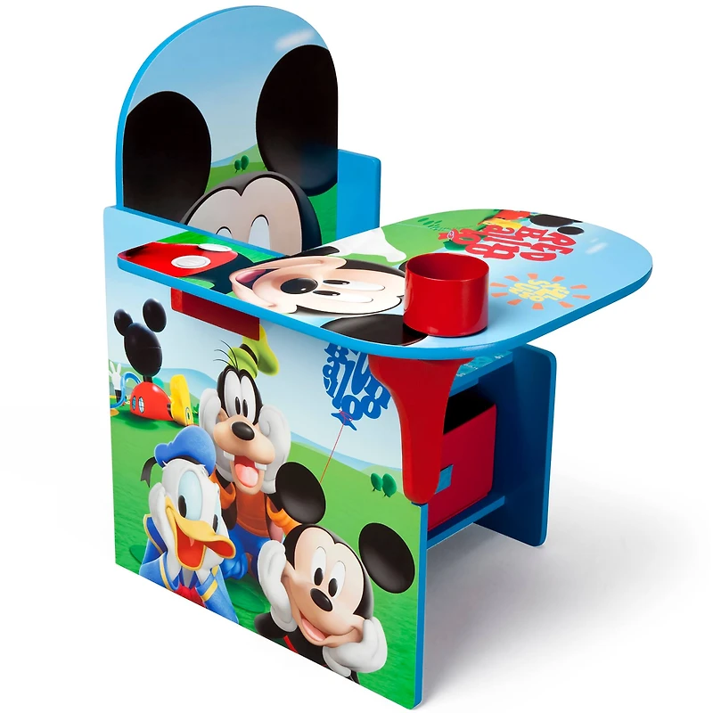 Disney® Mickey Mouse Chair Desk with Storage Bin