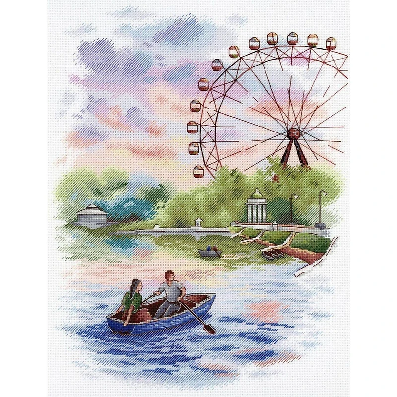 MP Studia In The Park Cross Stitch Kit