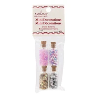 Mini Glass Bottle Decorations by Ashland®