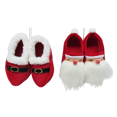 Assorted 4" Santa Shoes Ornament, 1pc. by Ashland®