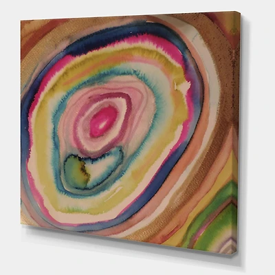 Designart - Watercolor Geode Impression