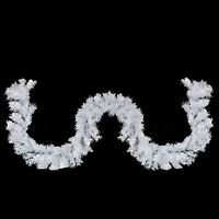 9ft. Icy White Iridescent Spruce Christmas Garland