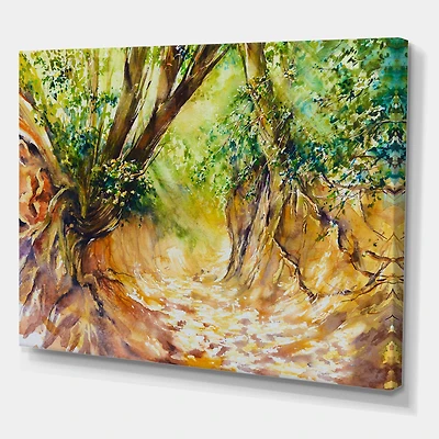 Designart - Little Forest Road