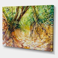 Designart - Little Forest Road