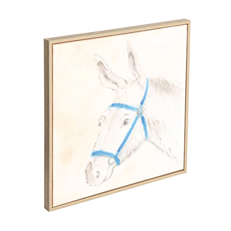 Hello Honey® 18" x 18" Donkey Wall Art