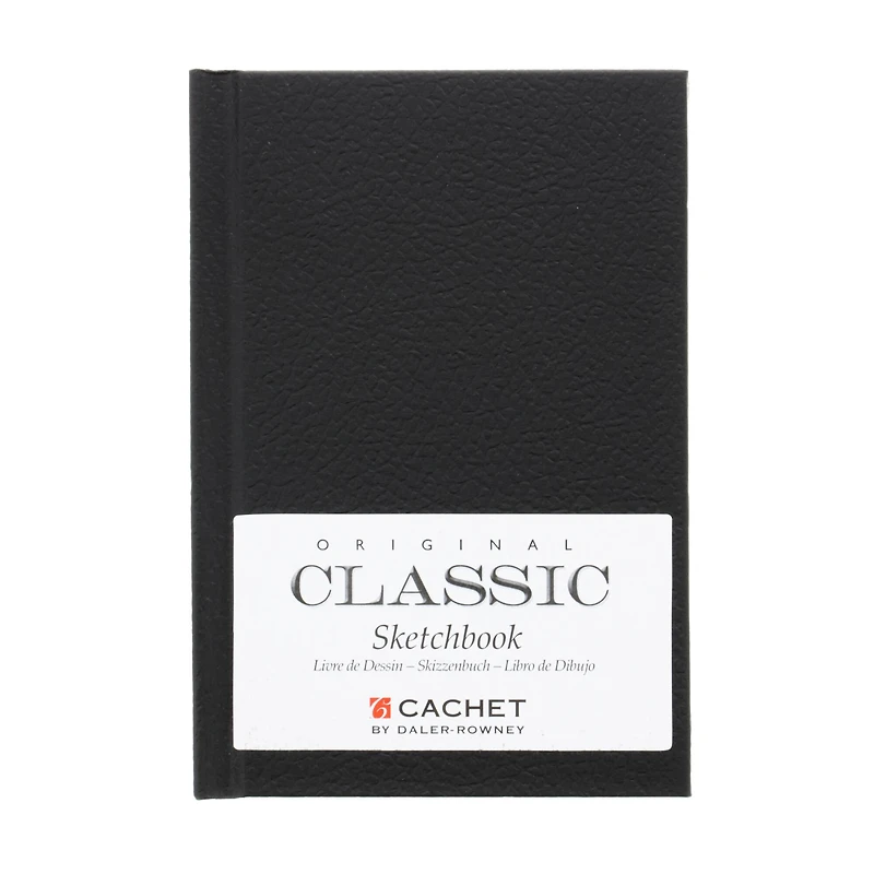Daler-Rowney® Cachet Vertical Format Classic Hardcover Sketchbook, 4" x 6"