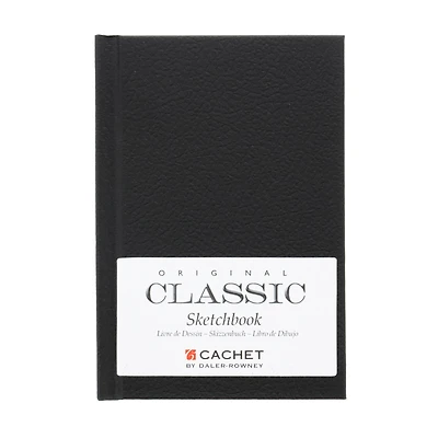 Daler-Rowney® Cachet Vertical Format Classic Hardcover Sketchbook, 4" x 6"