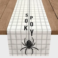 90" Spooky Spider Table Runner