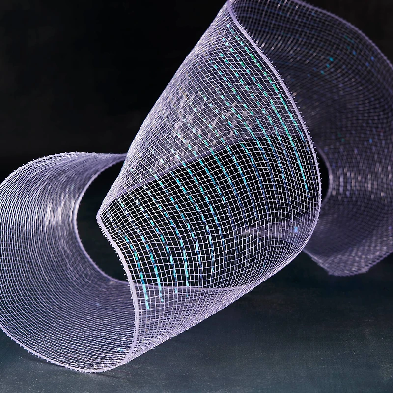 5.5" x 45ft. Lavender Mesh Ribbon by Celebrate It™