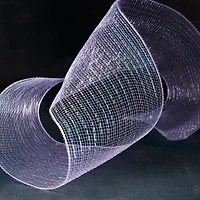 5.5" x 45ft. Lavender Mesh Ribbon by Celebrate It™