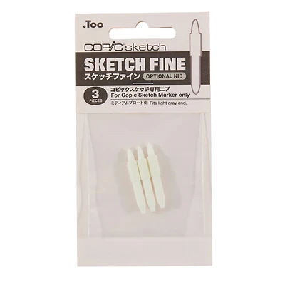 Copic® Sketch Fine Nibs, 3ct.