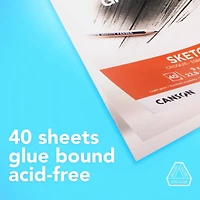 Canson® Graduate Foldover Sketch Pad, 9" x 12"