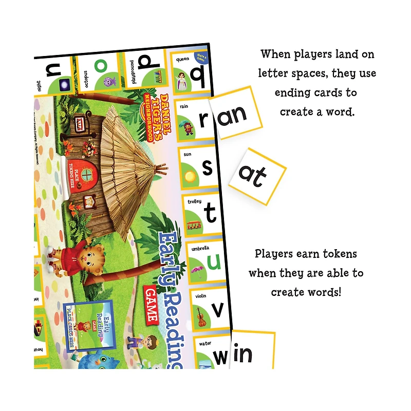 Daniel Tiger's Neighborhood Early Reading Game