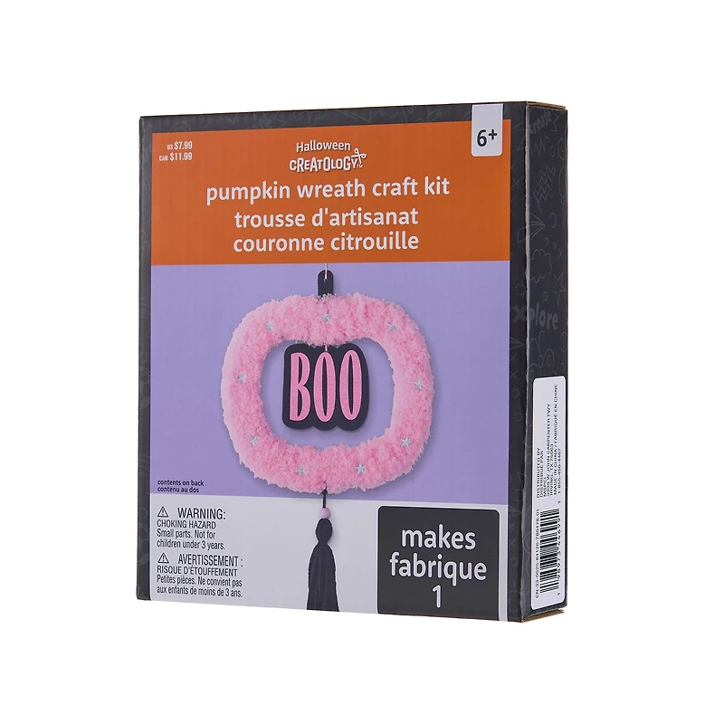 Boo Pumpkin Wreath Craft Kit by Creatology™