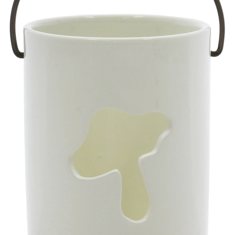 4" White Mushroom Candle Holder by Ashland®