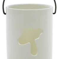 4" White Mushroom Candle Holder by Ashland®