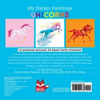 Fox Chapel Publishing My Sticker Paintings Unicorns Book