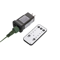 6ft. Pre-Lit Green Fir Artificial Christmas Tree with Warm White LED Lights