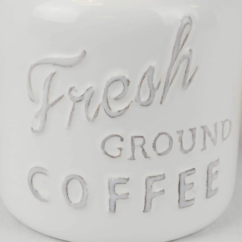 DII® 5.6" Red Ceramic Jar Canister Set, 3ct.