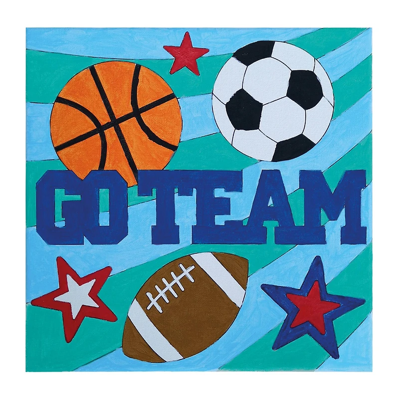 Go Team Canvas Painting Kit by Creatology™