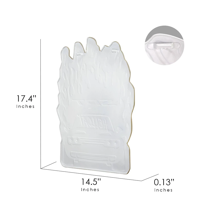 Dodge SRT Hellcat Embossed Shaped Metal Wall Sign