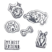 Dogs Wood Stamp Set by Recollections™