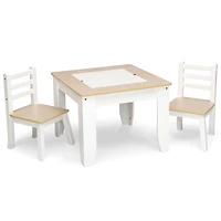 Chelsea White Table & Chair Set