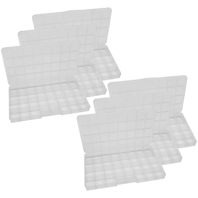 6 Pack: 13.7" No-Spill Craft Storage Organizer by Bead Landing™