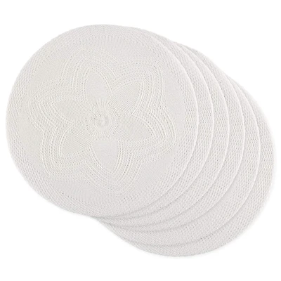 DII® Woven Round Placemats
