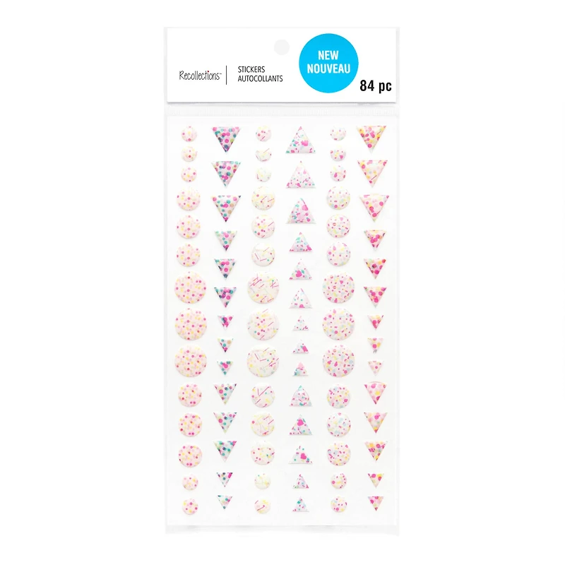 Confetti Shapes Dimensional Stickers by Recollections™
