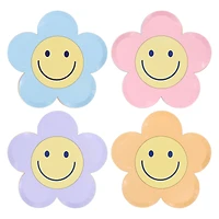 24 Packs: 8 ct. (192 total) 7" Smiling Flower Dinner Plates by Celebrate It™