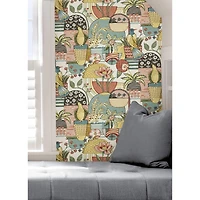 Caroline et Bettina Spice Avriel Peel & Stick Wallpaper