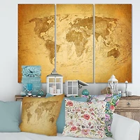 Designart - Ancient Map of The World X